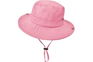 ZOORON Outdoor Kids Sun Hat UPF 50+ Quick Dry Foldable Bucket Hat Lightweight Adjustable Fishing Safari Hat for Girls and Boys