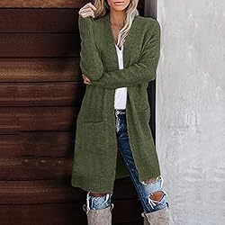 Cardigan With Pockets For Women Plus Size Light