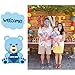 BESTOYARD Baby Boy Shower Photo Props Baby Birthday Party Photo Posing Props Kits 34 Pcs