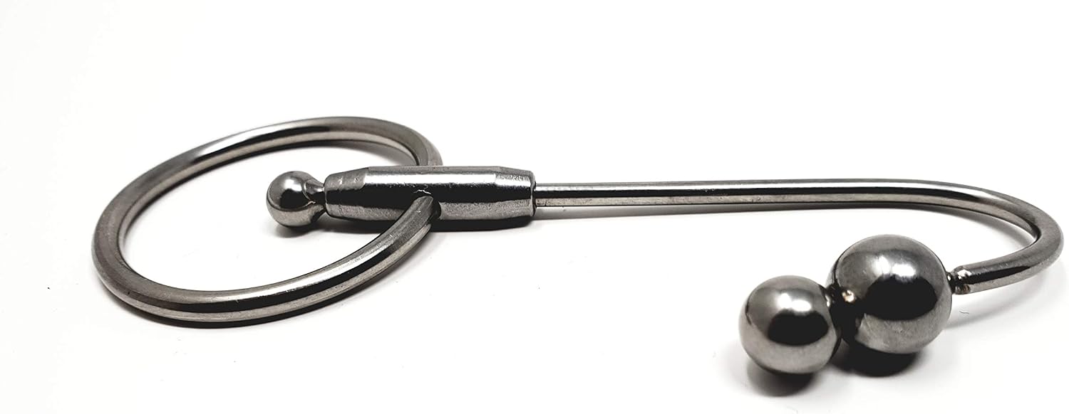 The Bondage Locker Penis Plug with Glans Ring and Sperm Stopper, 35 mm - Image 5