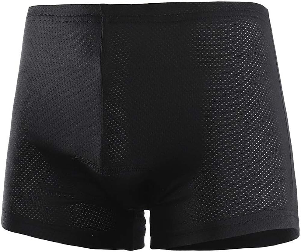 3D QA Gel Padded Bicycle Cycling Underwear Shorts Bike Short Breathable Pants for Men and Women: Clothing