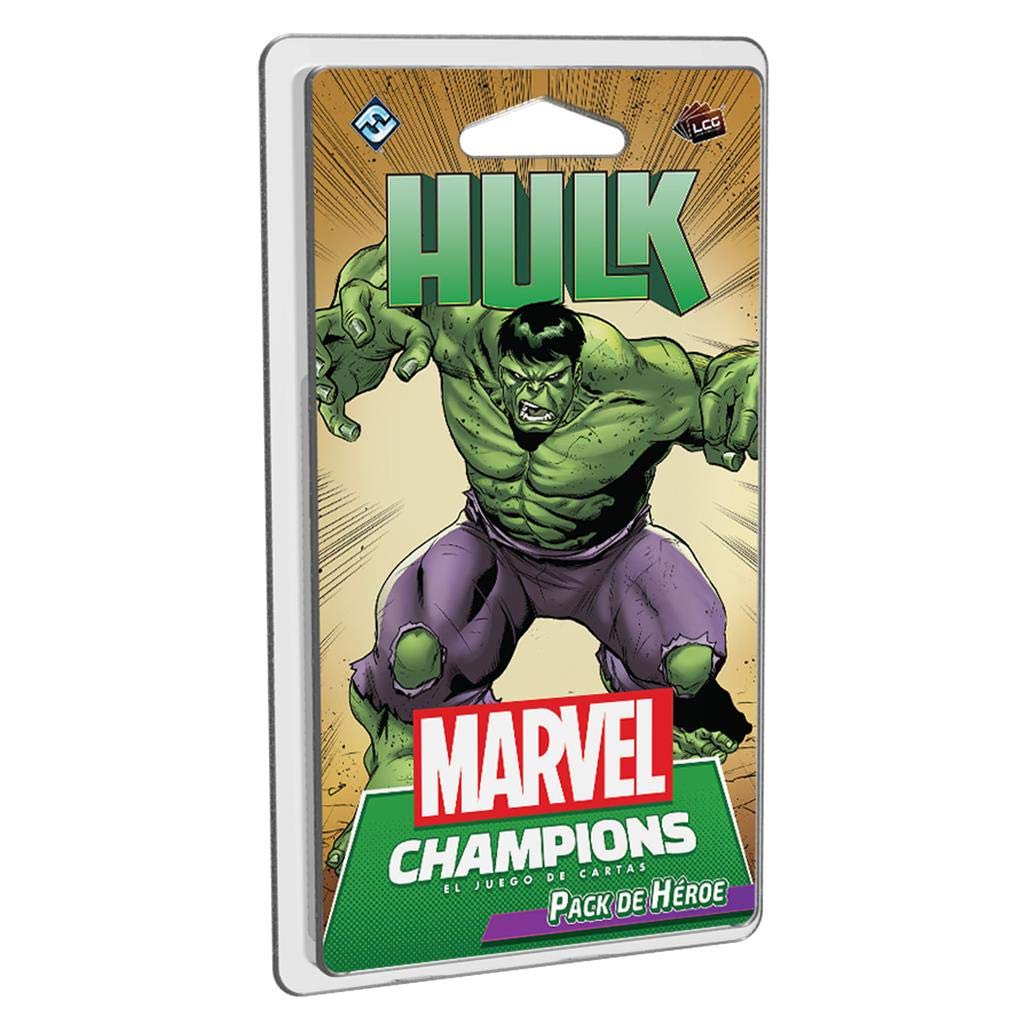 Asmodee Marvel Champions - Hulk (MC09ES) - Card Game - Age 16+