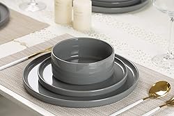 Famiware Nebula Plates and Bowls Set, 12 Pieces