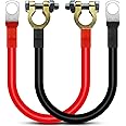 Cavi Batteria Inverter 12V-24V - Set Rosso E Nero, 30cm, 25mm², 125A Max, Per Auto, Solar, Camper - Foto 6