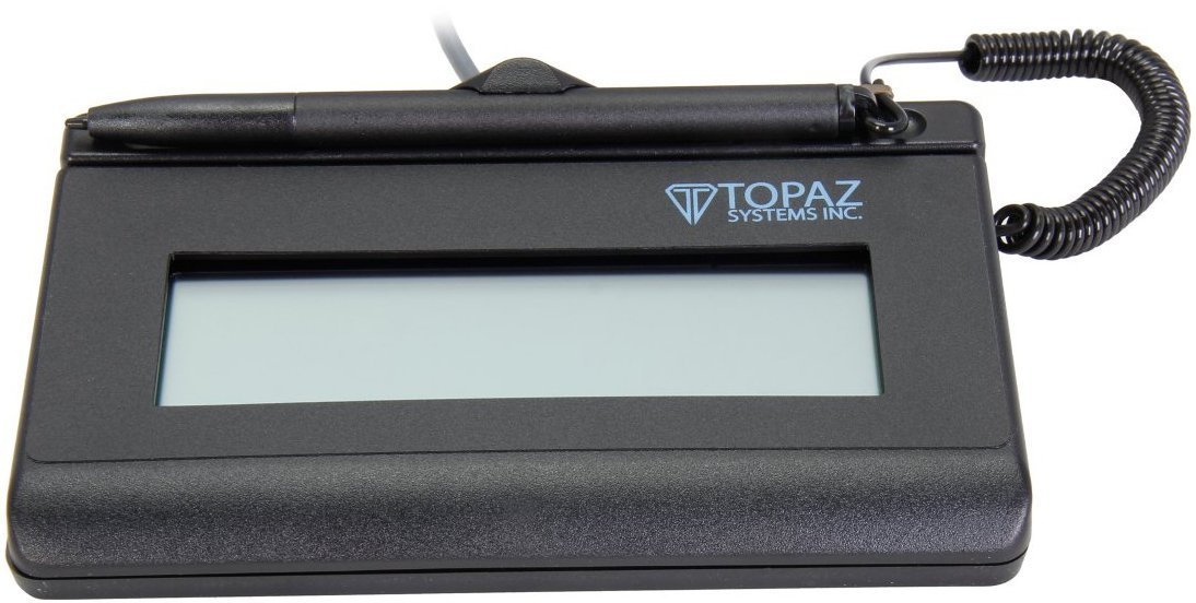 Topaz SigLite TL460HSBR USB Electronic Signature Capture Pad (Non