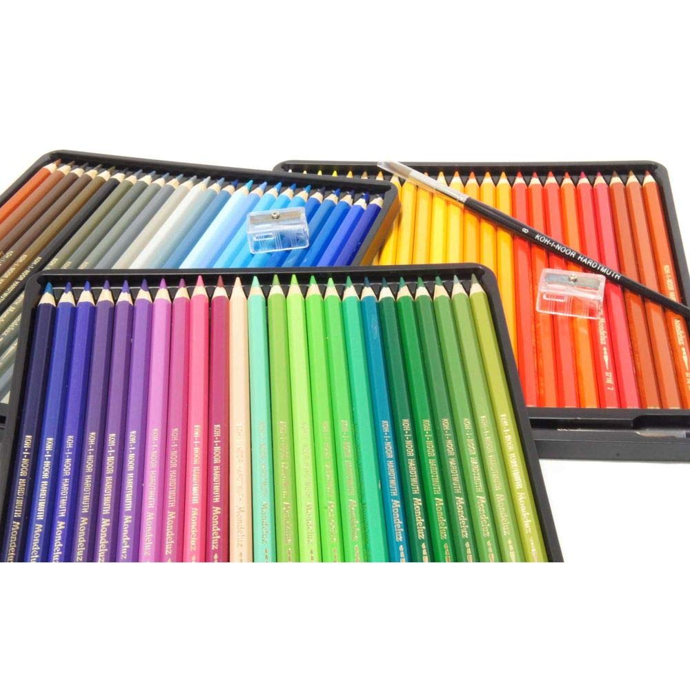 KOH-I-NOOR 3714072001KZ Aquarelle Coloured Pencil (Pack of 72)