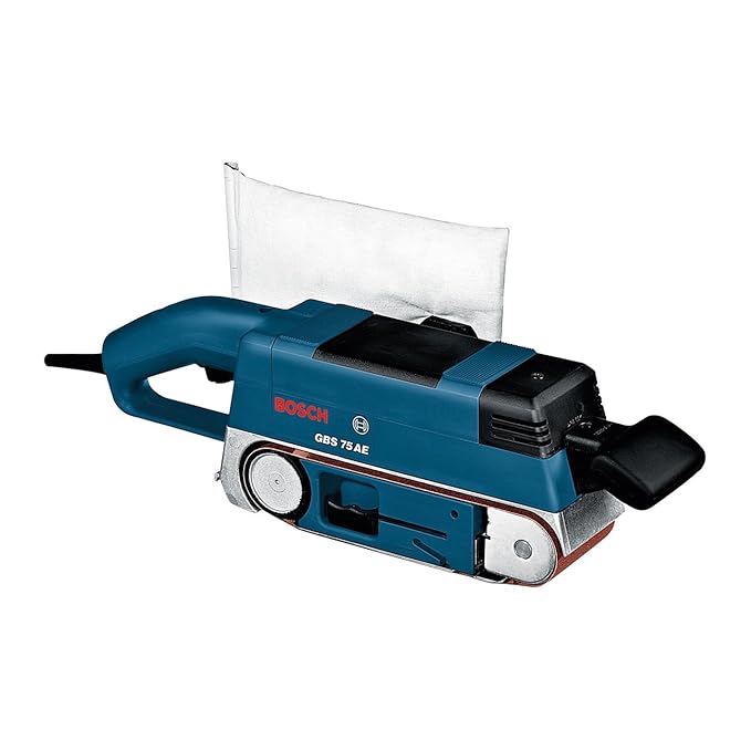title=Bosch Professional 0601274765 GBS 75 AE Set Levigatrice a Nastro