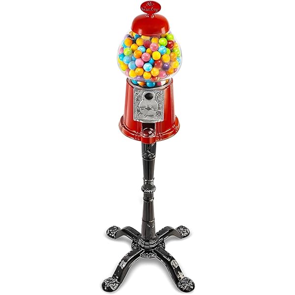 ガムボールスタンド　マシーン Amazon.com: Gumball Machine with Stand - 4 FT Commercial Spiral