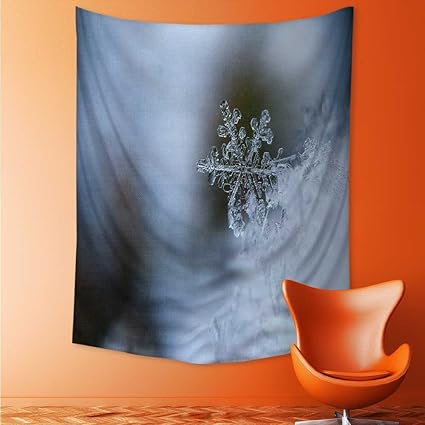 Amazon Com Vanfan Decorate Tapestry Wall Hanging Snowflake High