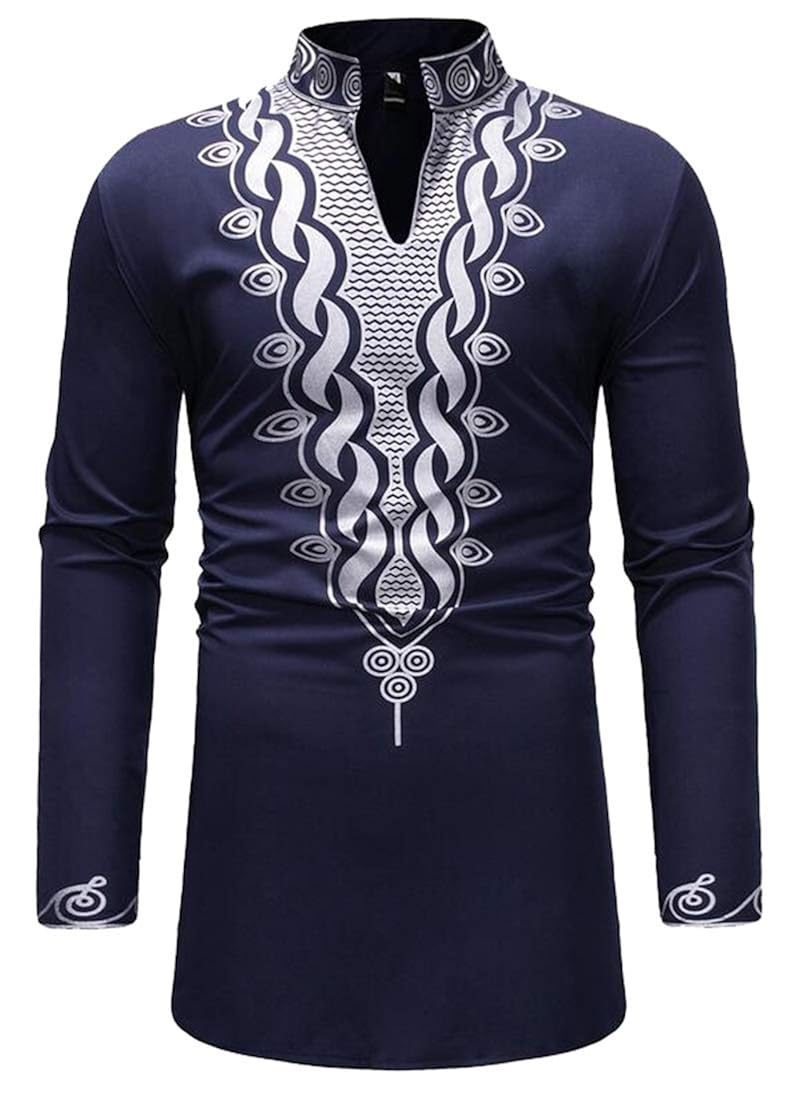 men's high neck shirts & tops
