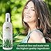 Aloe Vera Facial Toner with Witch Hazel - Hydrate Your Face and Skin, Refreshing & pH Balancing | Pore Cleaner, Blackhead Remover | Organic Plant-Based Ingredients | - by Green Leaf Naturals - 8 oz