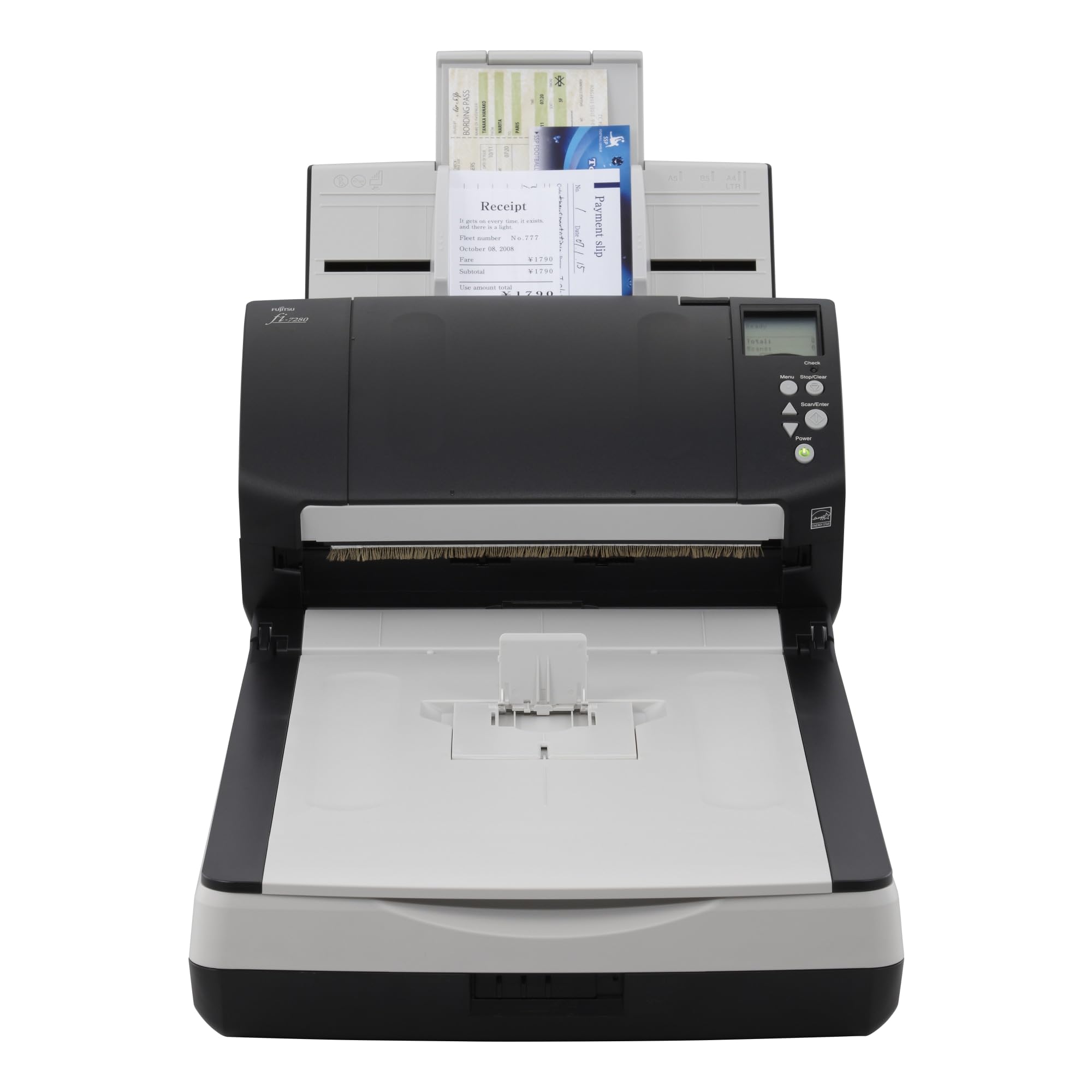 Fujitsu fi-7280 High-Performance Professional Flatbed Color Duplex Document Scanner with Auto Document Feeder (ADF)