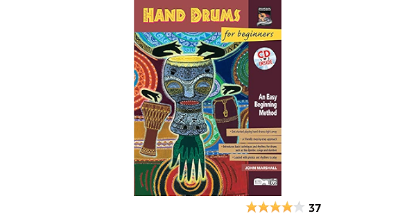 Hand Drums For Beginners: An Easy Beginning Method, Book & Cd (9780739003244)
