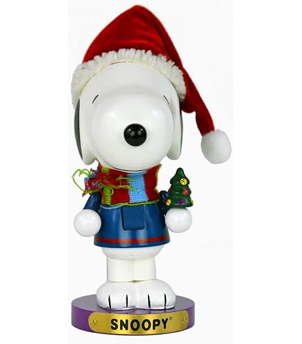 Amazon.com: Kurt S. Adler Peanuts Nutcracker, Red/Brown/Green