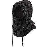 Kids Ski Mask Balaclava for Boys Girls, Fleece Winter Face Mask Hat for Kids Toddler, Warm Hood Neck Scarf