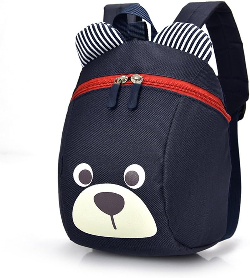 Age 1-2Y Cute Bear Small Toddler Backpack With Leash Children Kids Backpack Bag for Boy Girl
