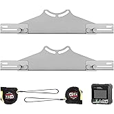 PHATRIP Toe Alignment Tool Toe Plates Wheel Alignment Tool Automotive with 2 Tape Measures and 1 Digital Angle Finder Provide