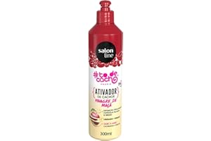 Salon Line - Linha Tratamento (#ToDeCacho) - Ativador de Cachos Vinagre de Maca 300 Ml - (Salon Line - Treatment (#IHaveCurls) Collection - Apple Cider Vinegar Curl Activator 10.14 Fl Oz)