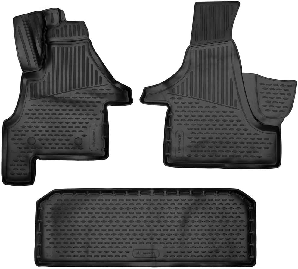 Element Tailored Custom Fit 3D Rubber Floor Mats for VOLKSWAGEN