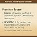 Nature's Way Organic Extra Virgin Coconut Oil, Pure and Unrefined, 62% MCTs, 16 Oz
