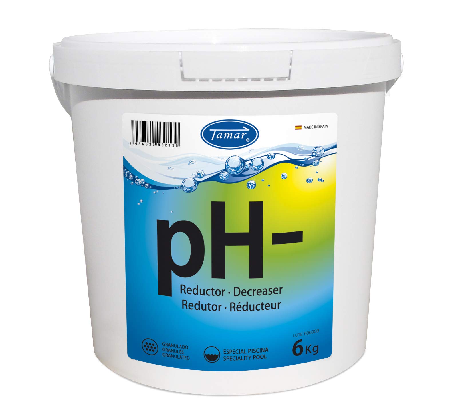 Tamar - pH Reducer Granulated 6 Kilos Canister