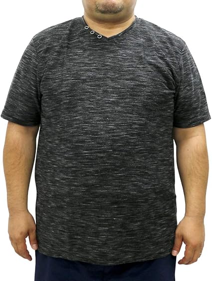 Amazon ノータべネ 大きいサイズ メンズ Tシャツ ボタン ブラック 3l Tシャツ カットソー 通販