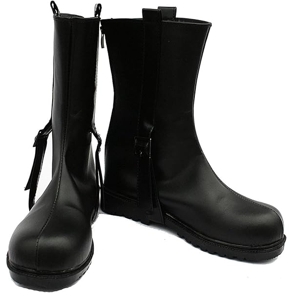 靴 misato Neon Genesis Evangelion Misato Katsuragi Black Cosplay Shoes