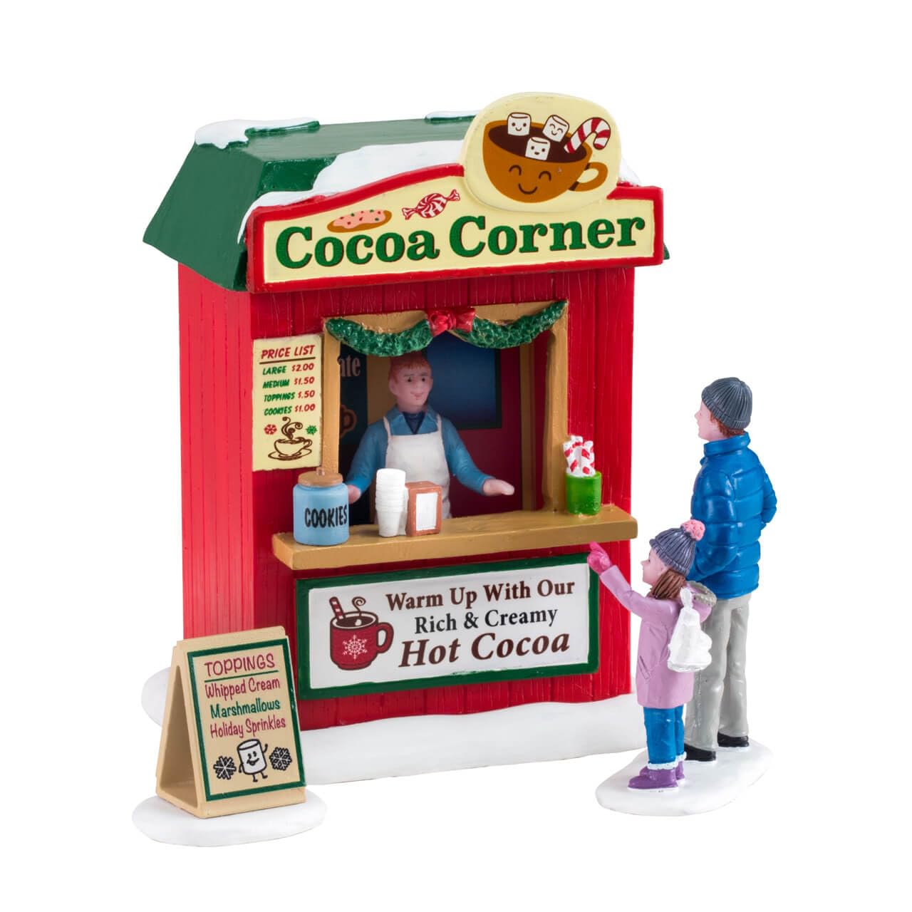 Lemax - Cocoa Corner, Set Of 3