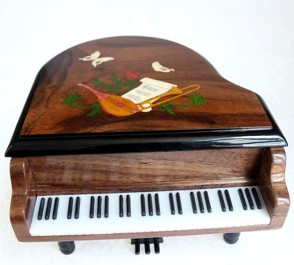 30Note Music Jewelry Box, HighEnd Wooden Piano Music Box
