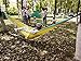 Cutequeen Trading Parachute Nylon Fabric Hammock with Tree Straps;Color: Olive/Red