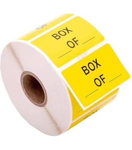 Amazon.com : LabelValue | Box____ of____ Inventory Labels 2