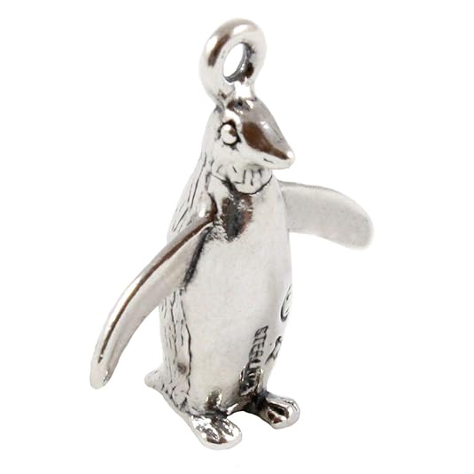Sterling Silver Penguin Charm Amazon.co.uk Jewellery