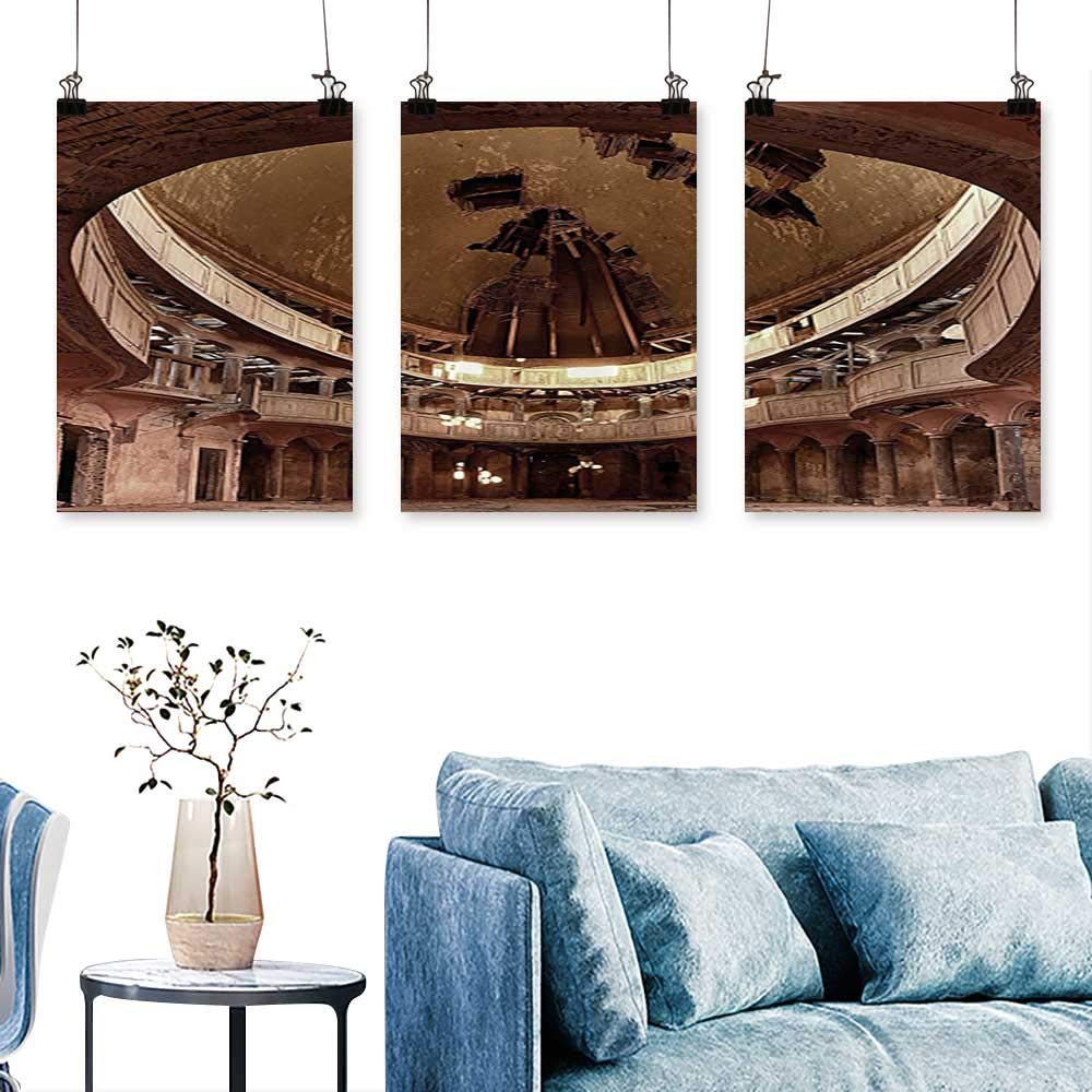 Amazon Com Scocici1588 3 Panel Canvas Wall Art Majestic Authentic