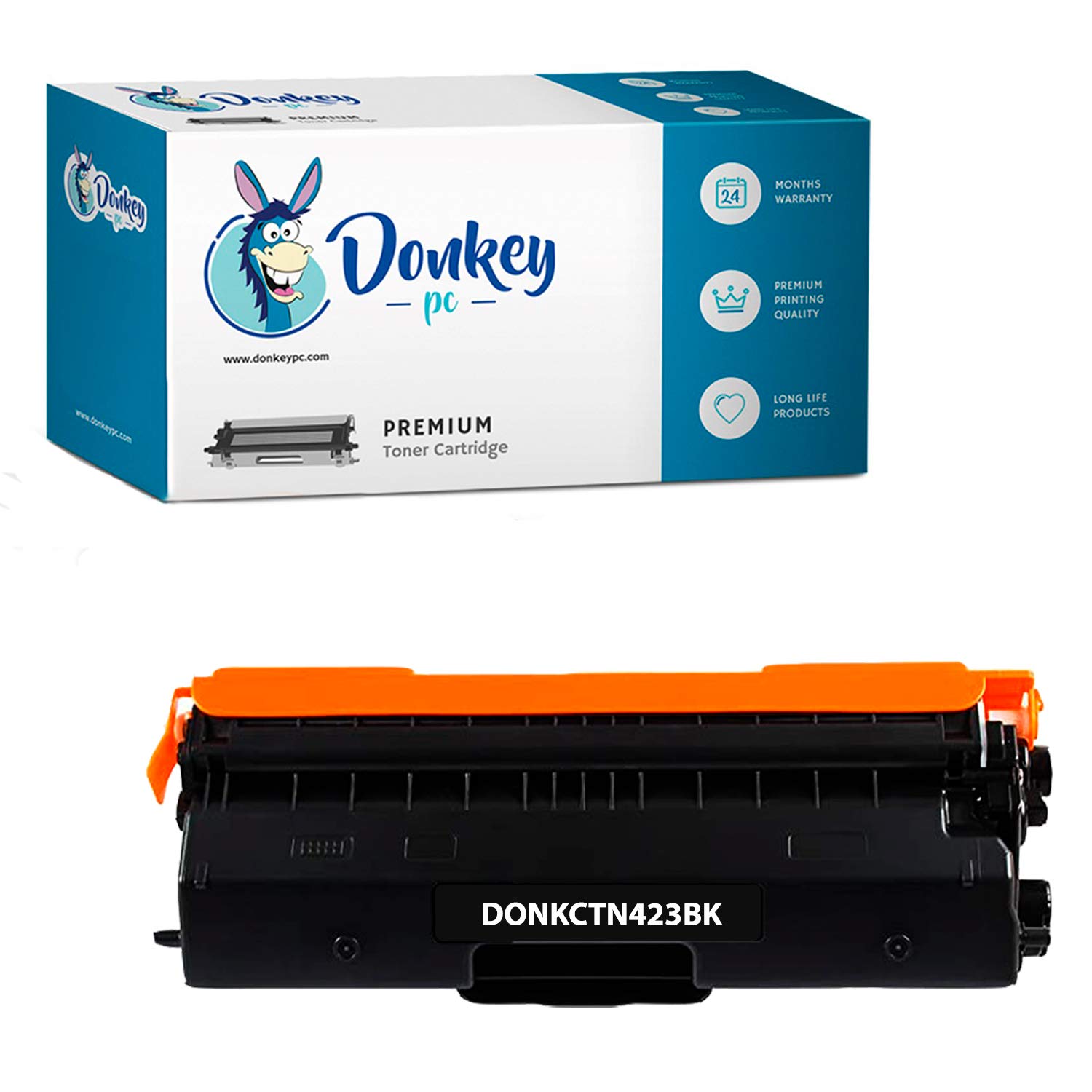 Donkey pc - TN-423BK TN423BK | TN-421BK TN421BK Toner cartridge for Brother DCP-L8410CDW HL-L8260CDW HL-L8360CDW MFC-L8690CDW MFC-L8900CDW (6.500 pages)