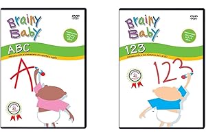 Brainy Baby ABCs DVD and 123s DVD Classic Edition Spanish Version