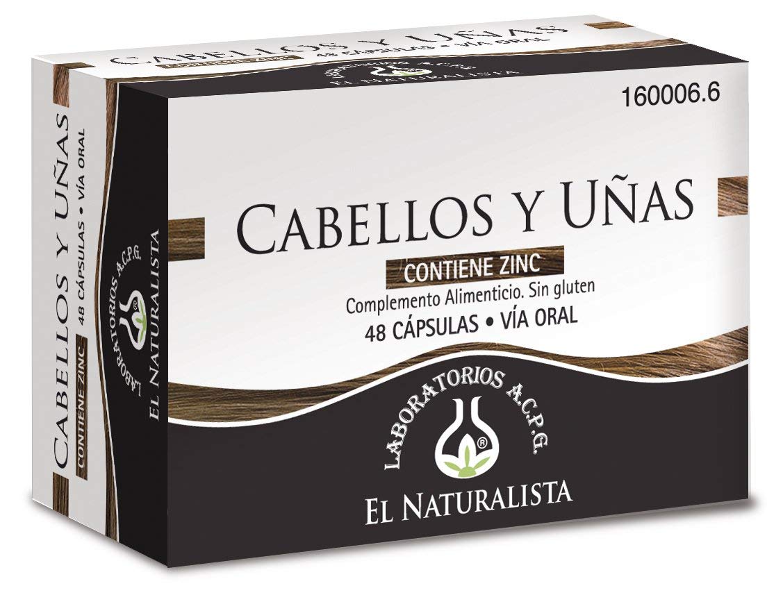 El Naturalista - Hair and Nails, 48 Capsules