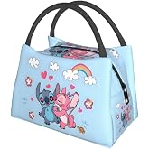 Xjmjhy Cute Lunch Bag, Reusable Leakproof Insulated Cooler Lunch box for Men Women Work Office Picnic Beach