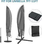Estefanlo Kunmuzi Parasol Cover 265x40x70cm Waterproof with Rod view 4