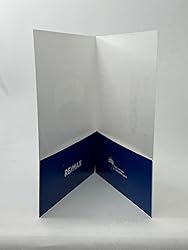 Remax Folders "N01SPUV-Blue" 25 Pack
