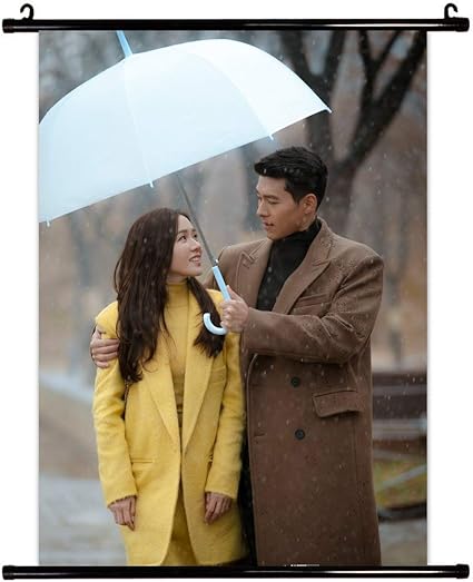 Amazon 愛の不時着 ヒョンビンとソン イェジン グッズ タベストリー 布ポスター 約41ｃｍ 57ｃｍ A アイドル 芸能人グッズ 通販