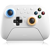 8BitDo Ultimate 2 Wireless Controller, Game Gamepad for PC Steam Android with TMR Joysticks, Switchable Hall Effect/Tactile Triggers, RGB Fire Ring, PC Steam Gamer Gift