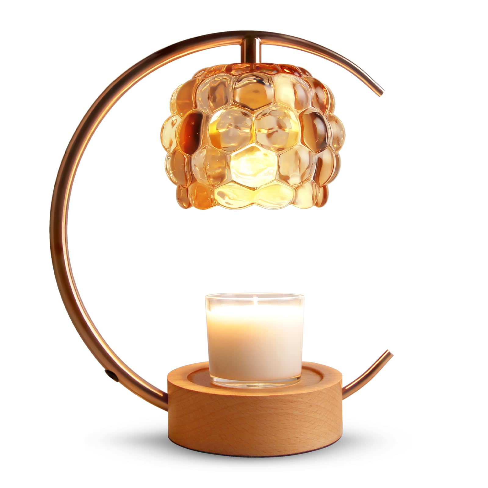 View 1 of *************MISSING HARDWARE**************
Pabow Candle Warmer Lamp,Electric Candle Lamp Warmer with Timer and Dimmer,Wax Melt Warmer with 2 Bulbs for Jar Candles for Home Bedroom Decor (Gold)