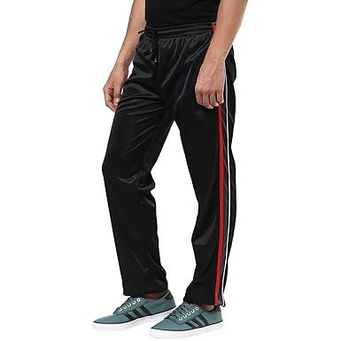 polyester track pants mens