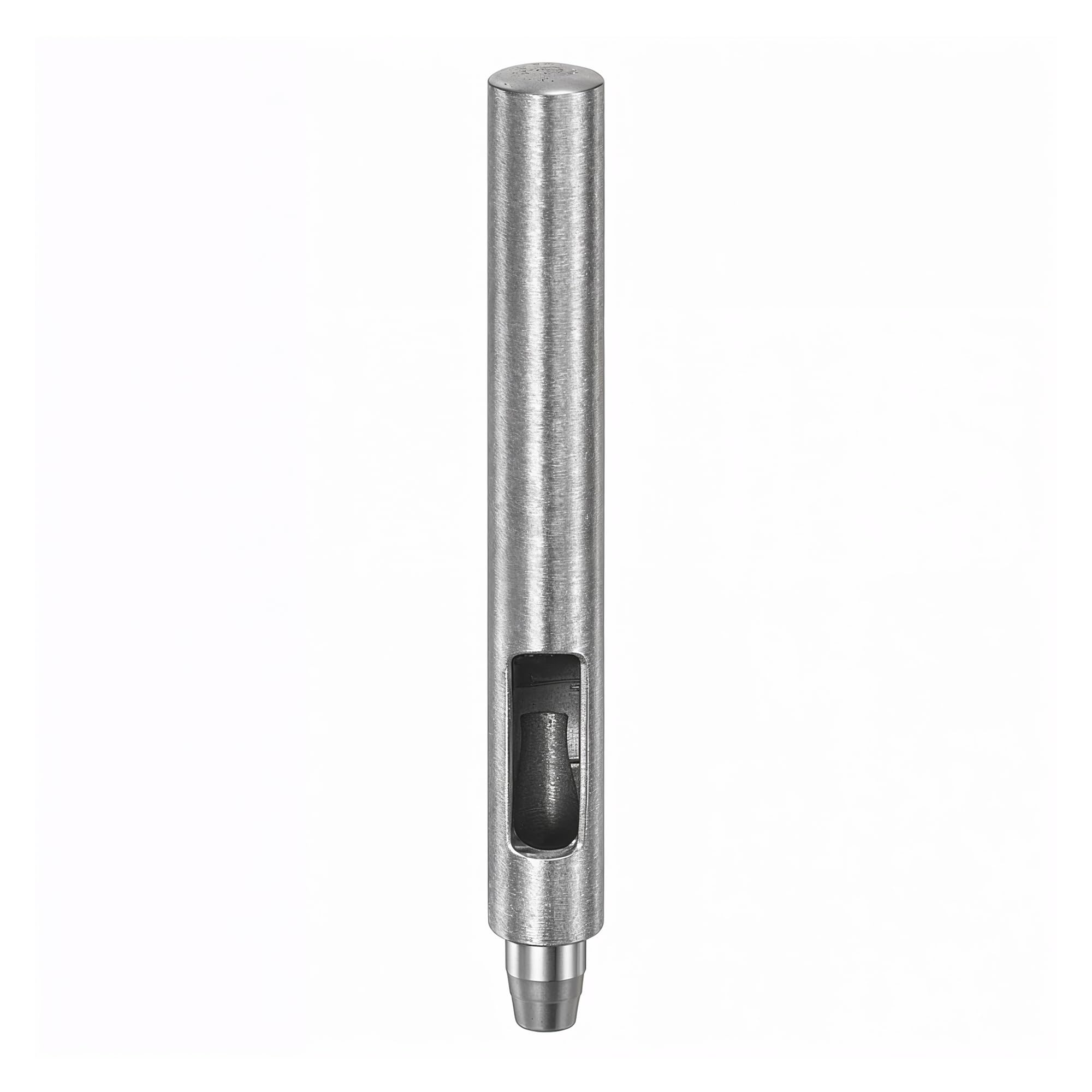 WedDecor 6mm Silver Hollow Hole Punch Heavy Duty Solid Steel for Piercing Clean Round Cut, Vinyl Gasket Fiber, Scrapbooking, Plastic, Paper & Fabric