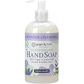 Ginger Lily Farms Botanicals Conditioning Liquid Hand Soap Refill, 100% Vegan & Cruelty-Free, Lavender Chamomile Scent, 12 Fl Oz