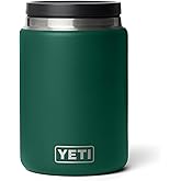 YETI Rambler 24 oz Food Jar, Vacuum Insulated, Stainless Steel, With Airtight Lid, Black Forest Green