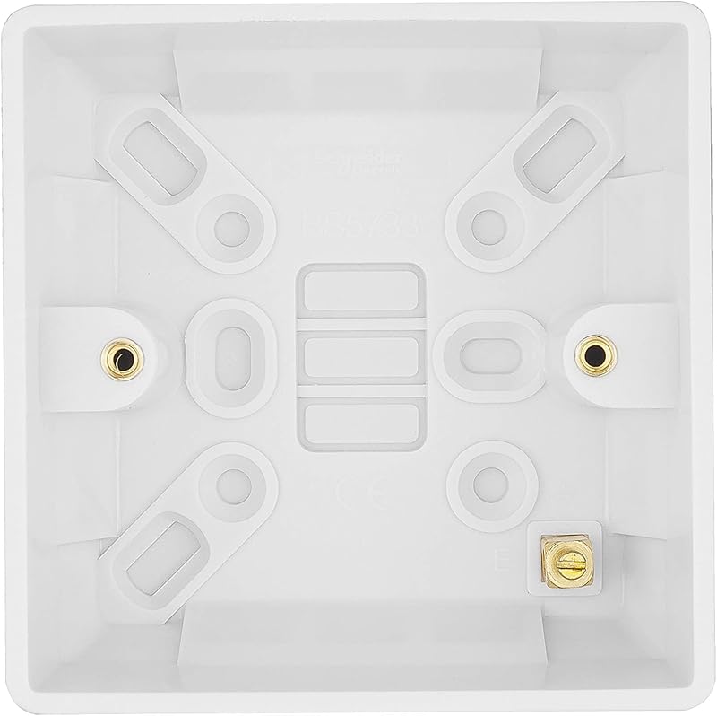 Schneider Electric Ultimate White Moulded Surface Pattress 35mm GU9135