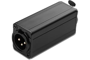 CERRXIAN XLR Ground Loop Noise Isolator,XLR Male to Female Passive Isolation Transformer,Noise Filter Canceller Eliminates Ground-Loop Hum for Studio, Home or Stage Use