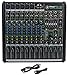 Mackie PROFX12v2 Pro 12 Channel Compact Mixer w Effects and USB PROFX12 V2+Stand