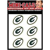 NFL Green Bay Packers Face Tattoos, Team Colors, One Size